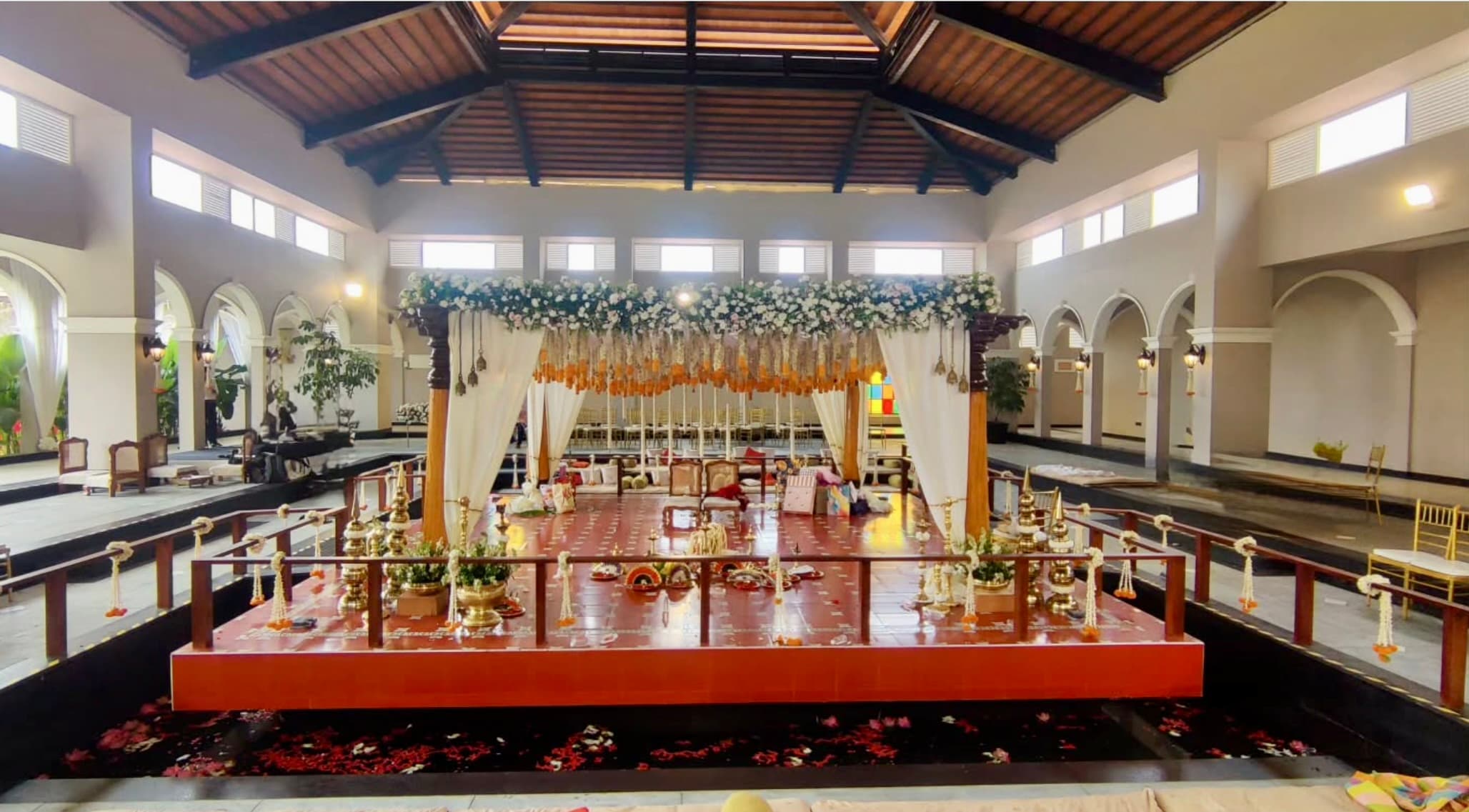 The Floating Kalyani Mandapa